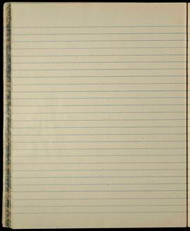 Blank lined page
