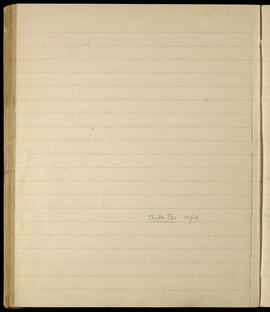 Blank or illegible diary page