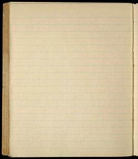 Blank lined notebook page