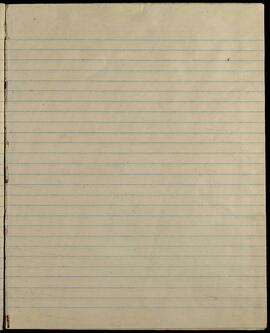 Blank lined page