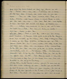 Diary entries, 10–11 July: high-altitude camp, mail, and route planning