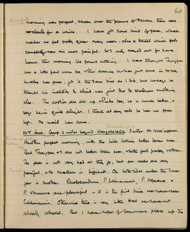 Dungshuggang to camp beyond Wangchelah; illness and plant notes