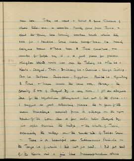 Tibetans from Tsona; notes on Kingdon Ward’s route and collecting sites