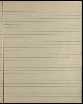 Blank lined page