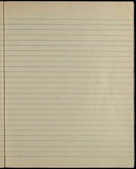 Blank lined page