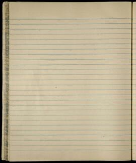 Blank lined notebook page