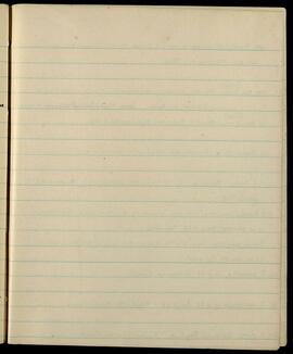 Blank page of notebook