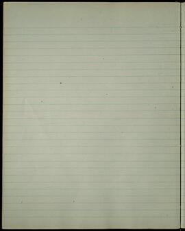 Blank lined diary page