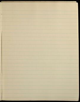 Blank lined page